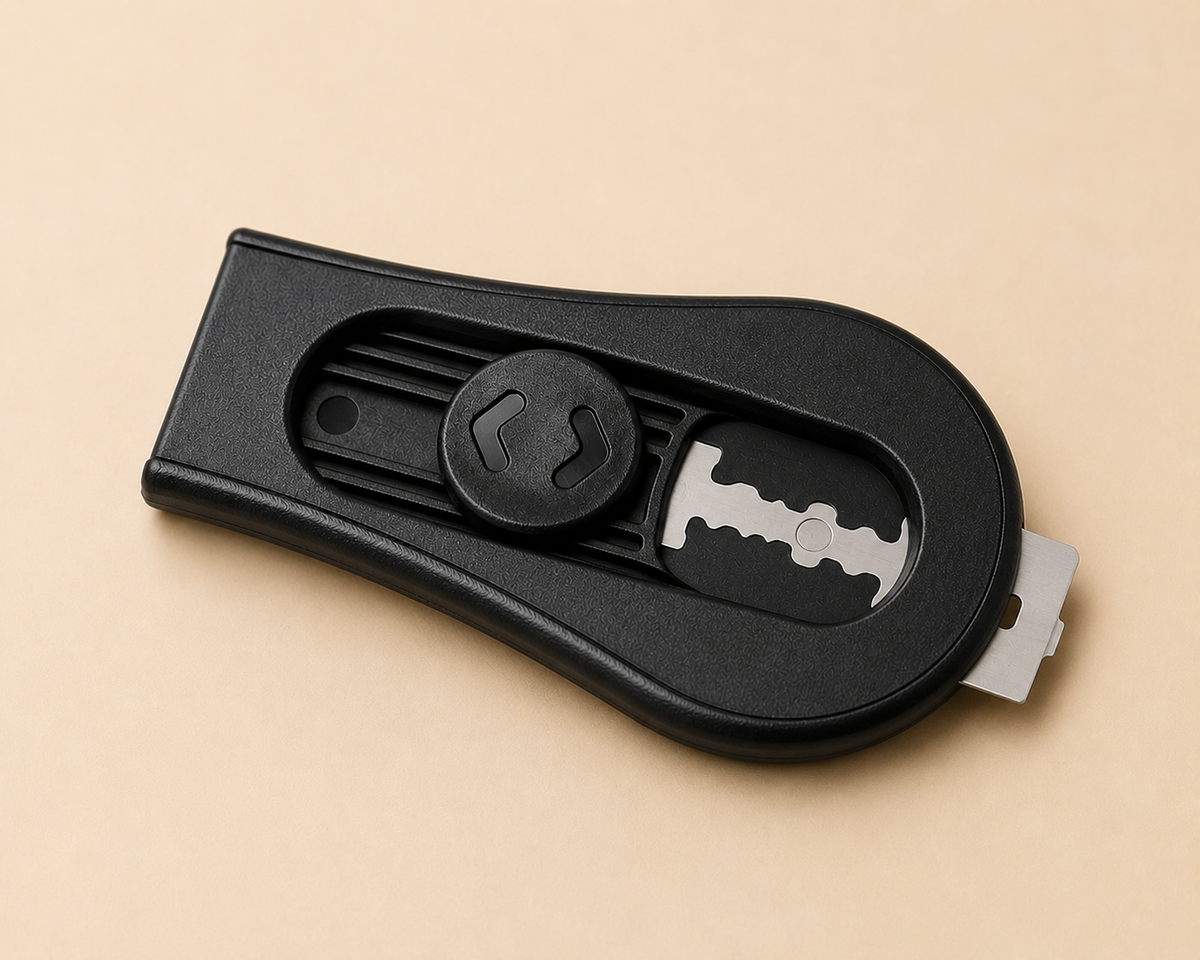 Black Magnetic Retractable Bread Lame with 5 Razor Blades- My Rustic Roots