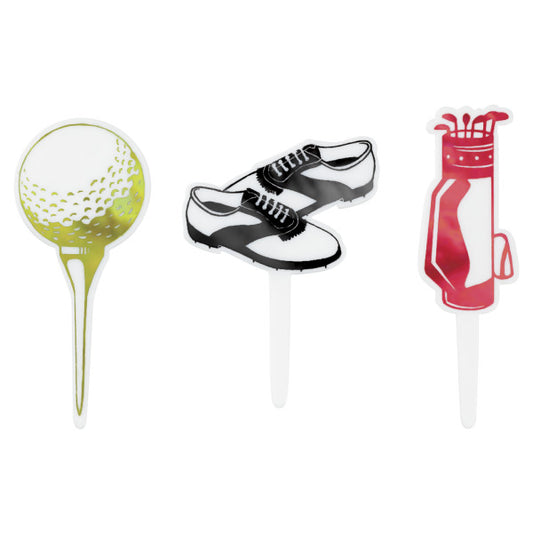 12 Golf Cupcake Pics