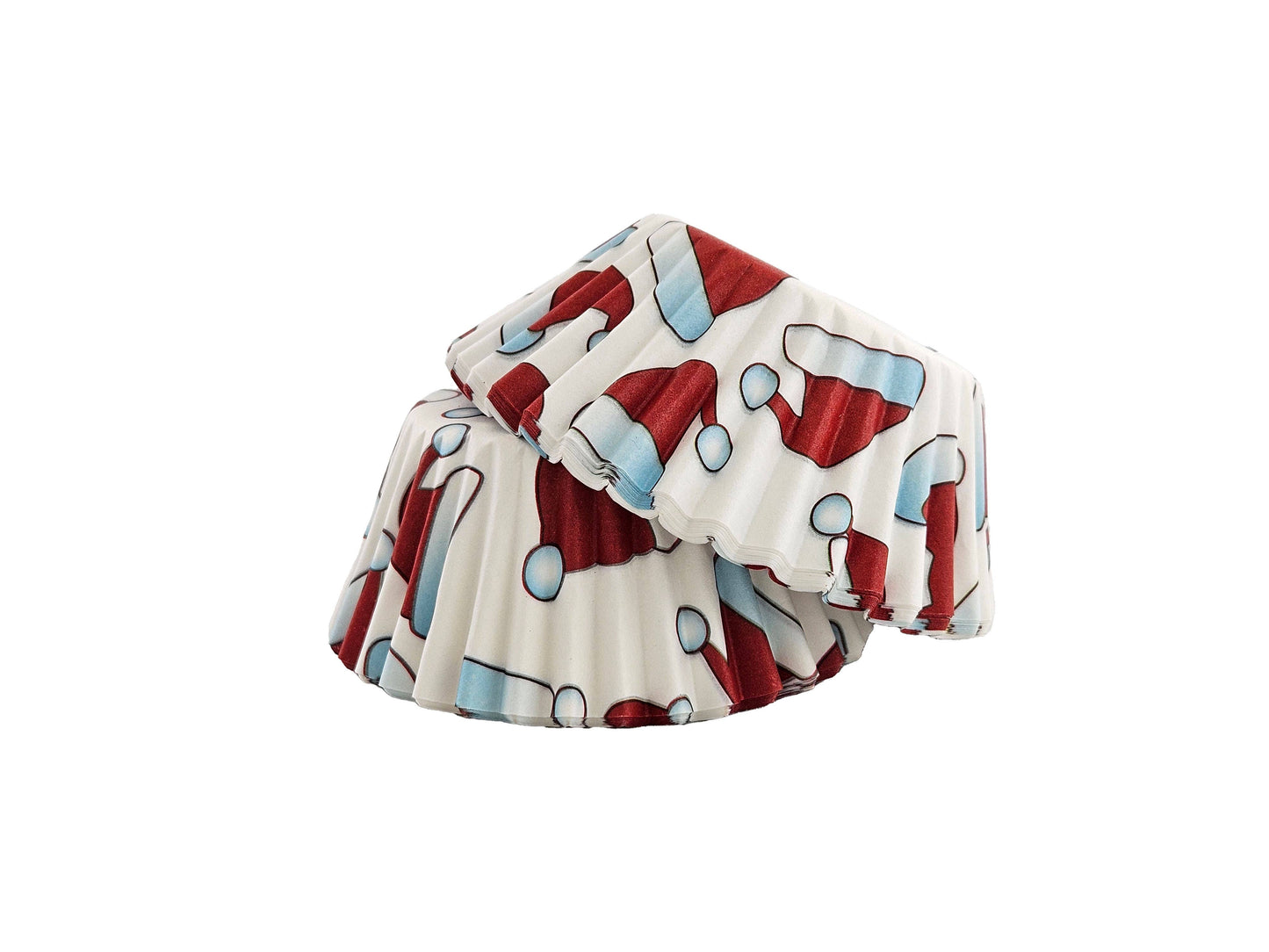 Santa Hat Cupcake Liners, Set of 50 - Fox Run