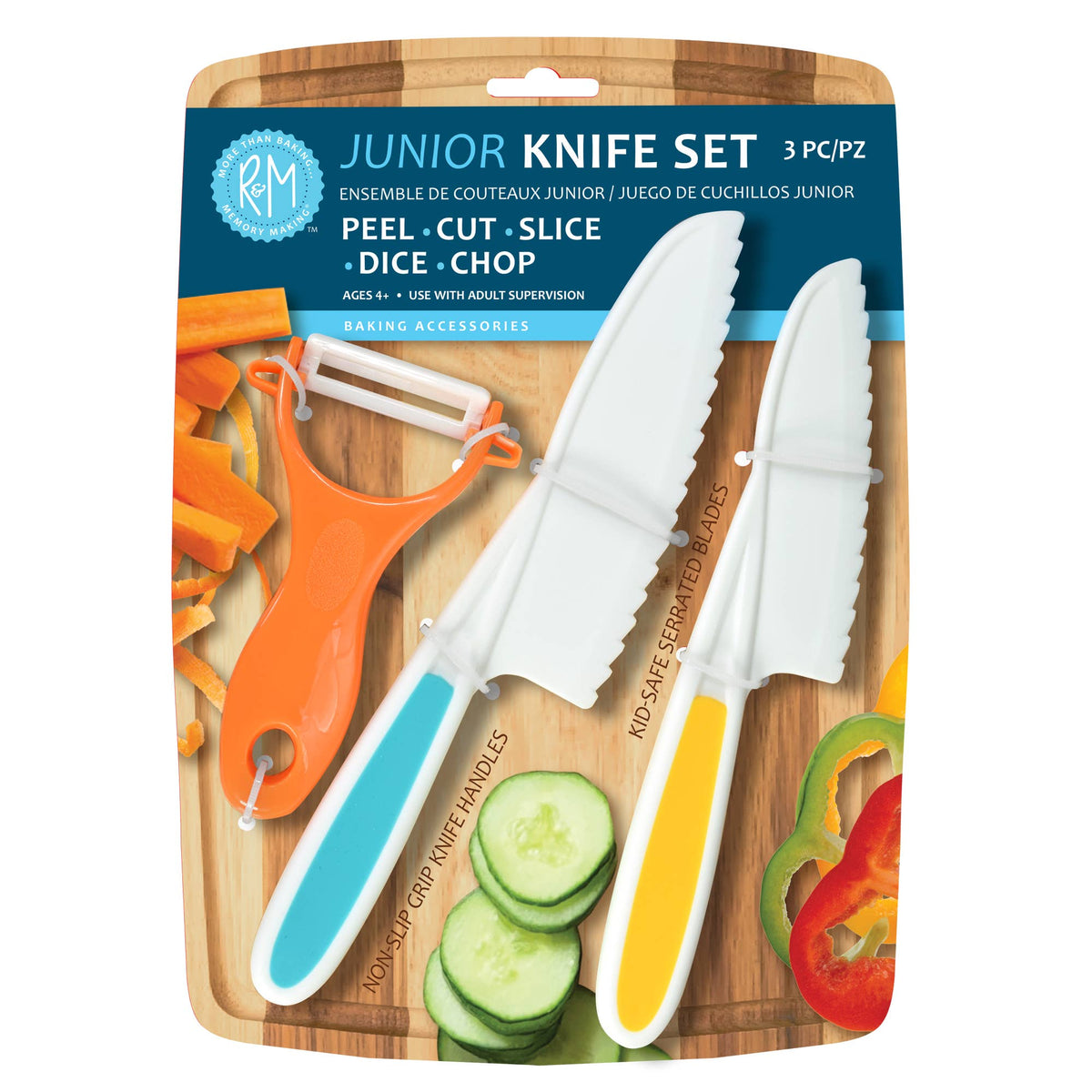 R&M International - Junior 3 PC Knife Set