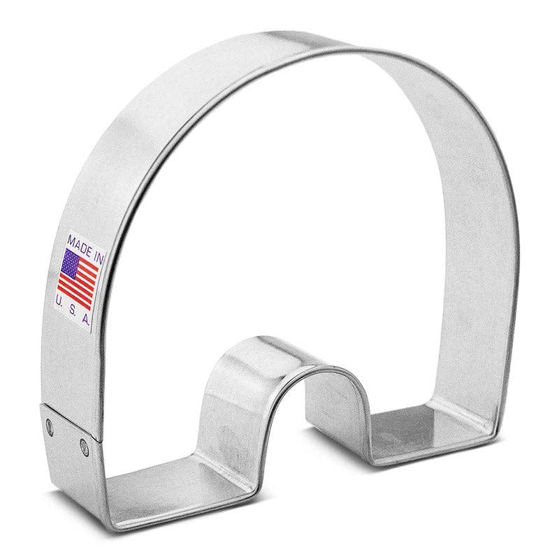 Modern Rainbow Cookie Cutter, 4"- Ann Clark