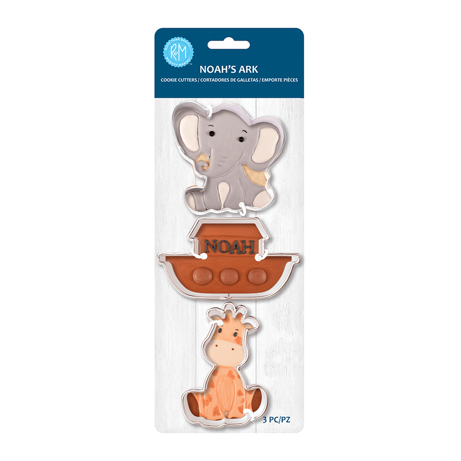 Noah's Ark 3 PC Cookie Cutter Set- R&M
