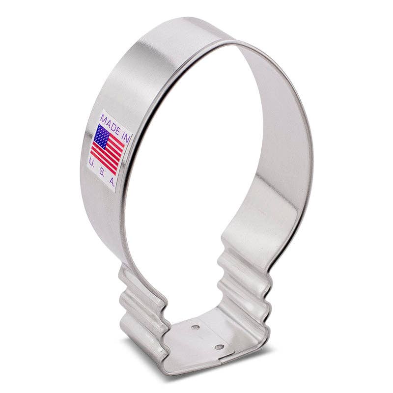 Christmas Light Bulb Cookie Cutter 3.25" - Ann Clark