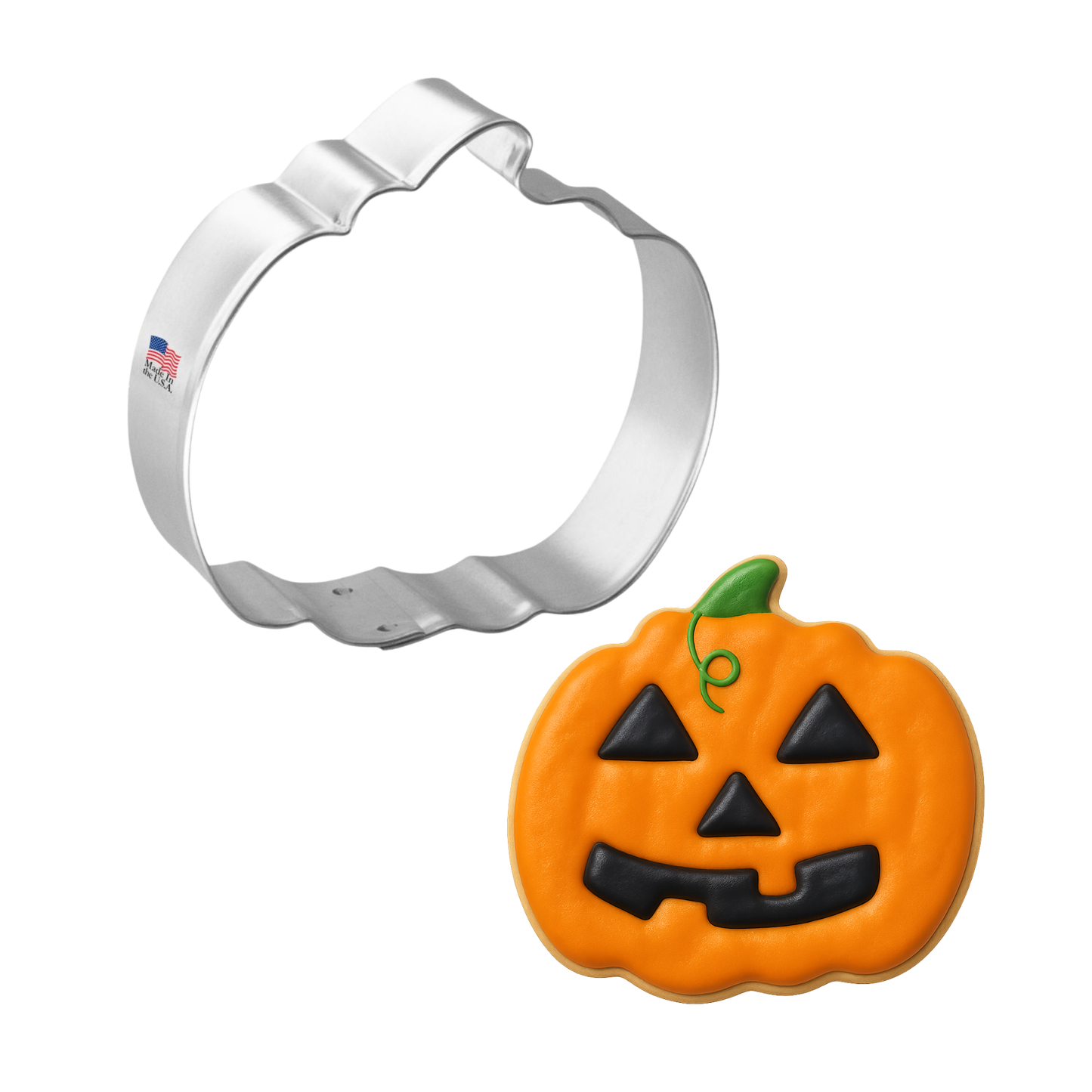 Pumpkin Cookie Cutter (3")