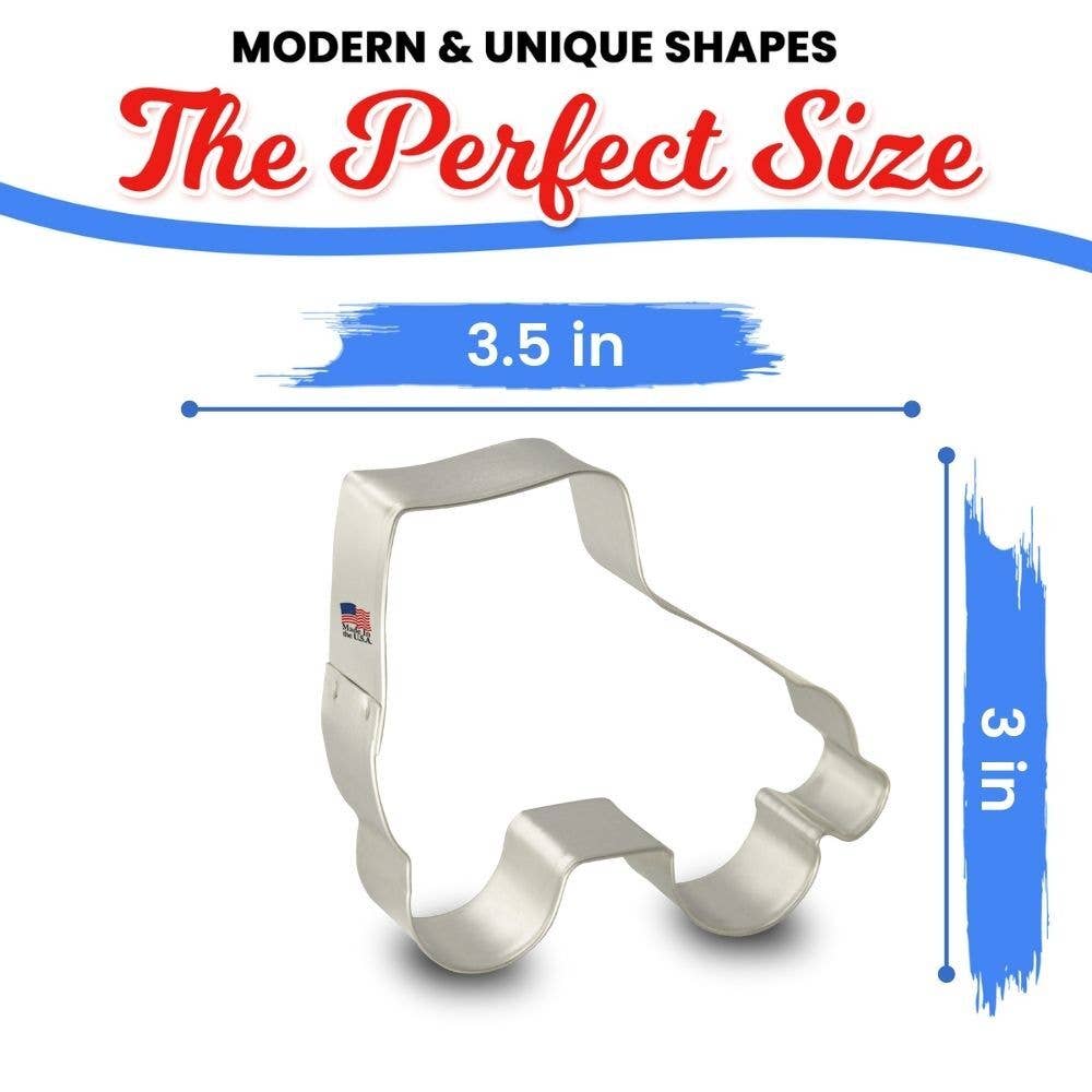 Roller Skate Cookie Cutter, 3"