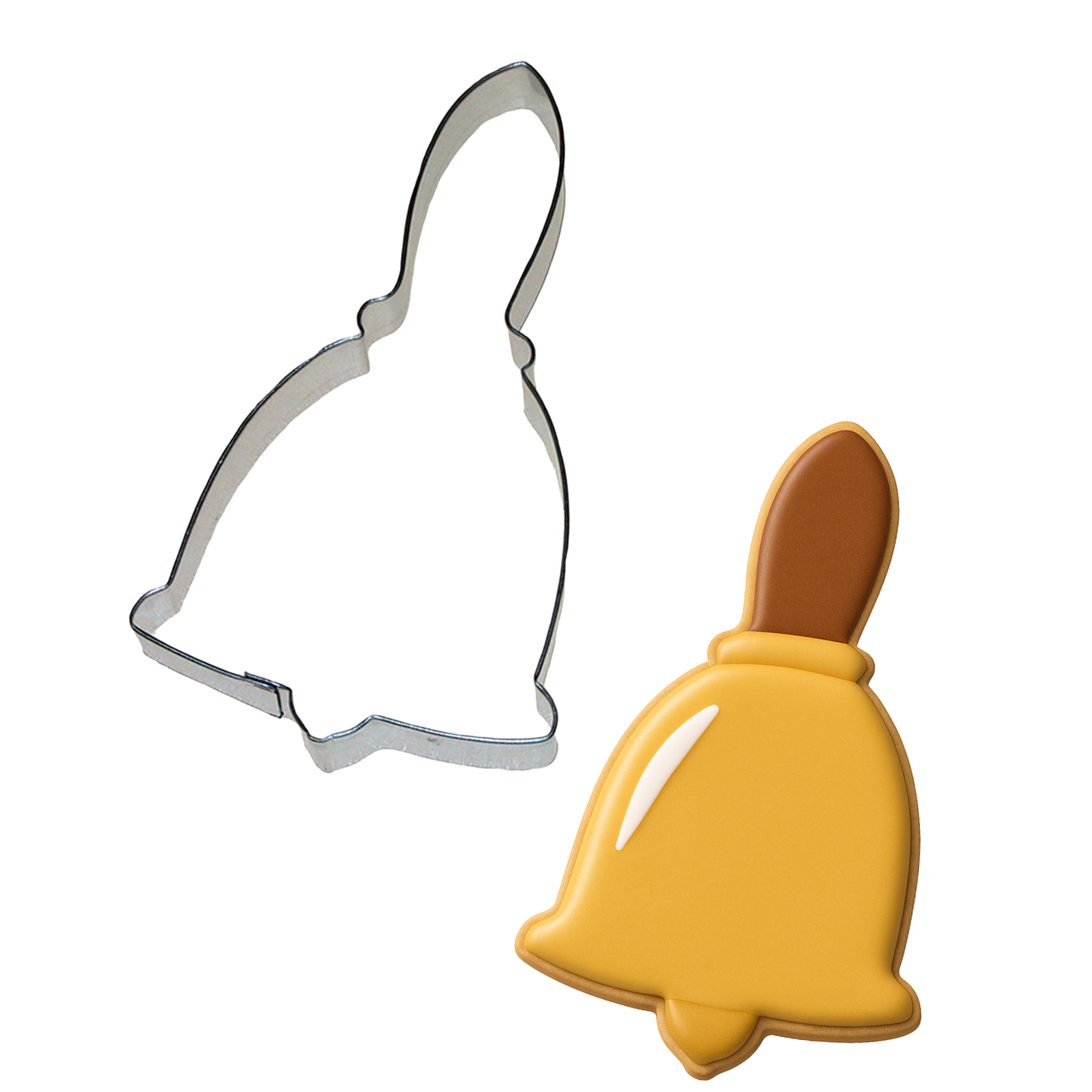 Handbell Cookie Cutter 5.7"