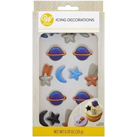 Galaxy Icing Decorations- Wilton