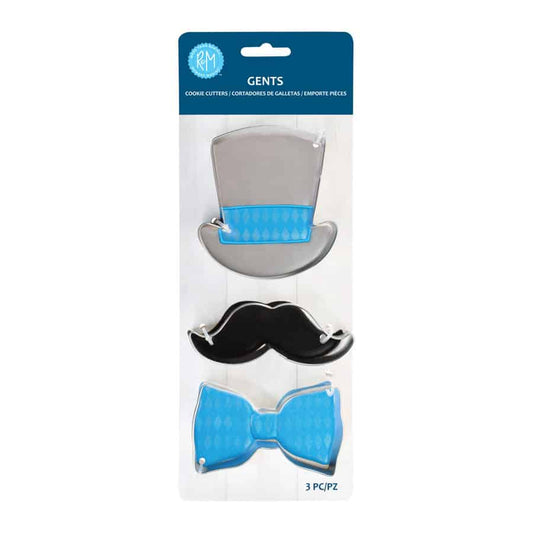 Gents 3 pc Cookie Cutter Set - R&M
