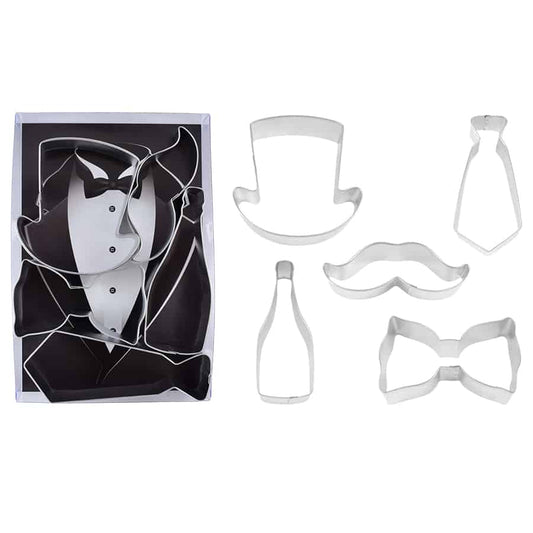 Gents 5 pc Cookie Cutter Set - R&M