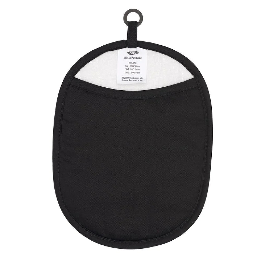 Silicone Pot Holder, black- OXO