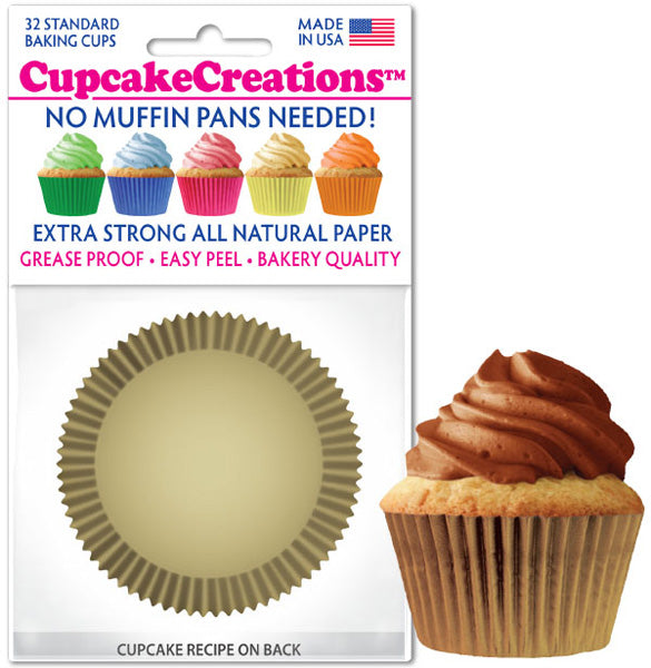 Gold Standard Baking Cup, 32 count- Cupcake Creations