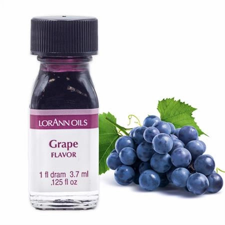 Grape Flavor- 1 dram, 3.7 ml, .125 fl oz