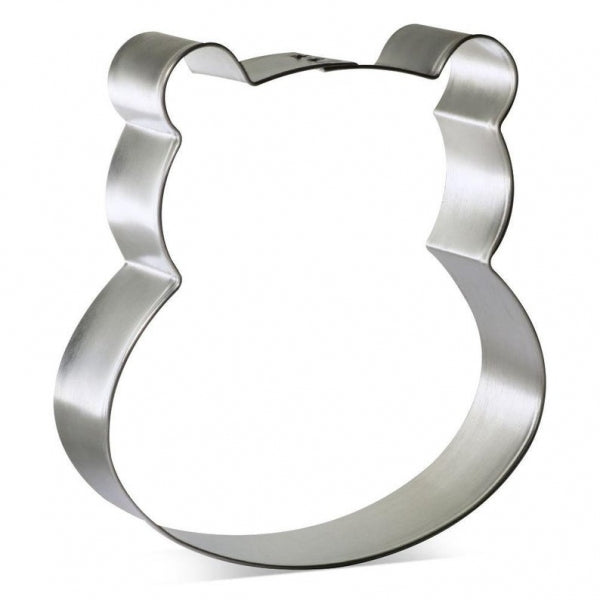Hippo Face Cookie Cutter, 4"