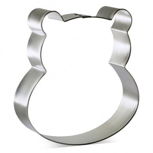 Hippo Face Cookie Cutter, 4"