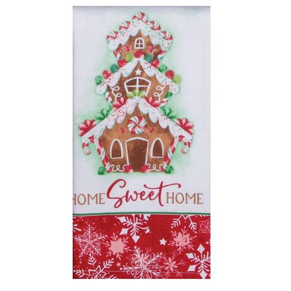 Christmas Home Sweet Home Towel - Kay Dee Designs