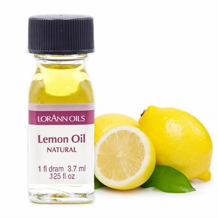 Lemon Oil, natural- 1 dram, 3.7 ml, .125 fl oz