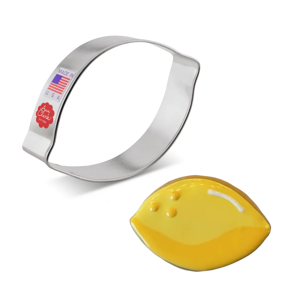 Lemon Cookie Cutter, 3.75" - Ann Clark
