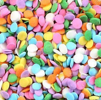 Mini Multicolor Pastel Quins Sprinkles