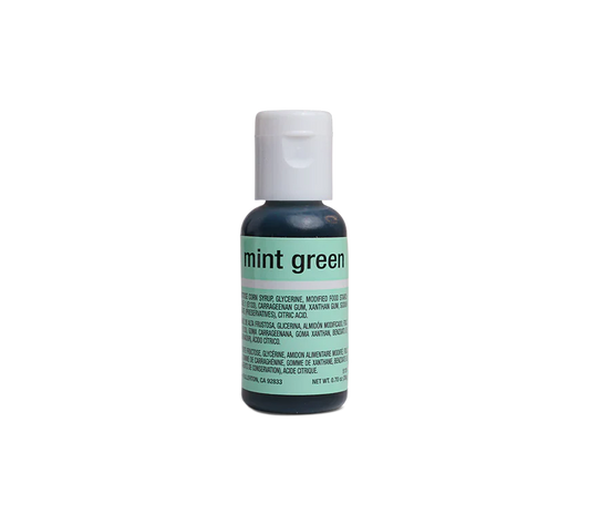 Mint Green. .7 oz- Chefmaster Liqua-gel Food Coloring