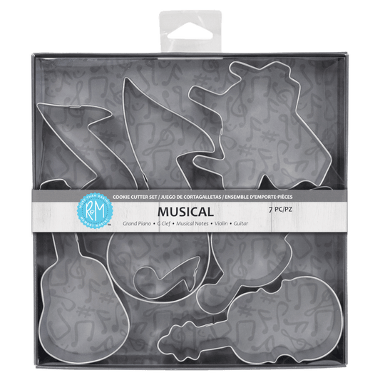 Musical 7 PC Cookie Cutter Set - R&M