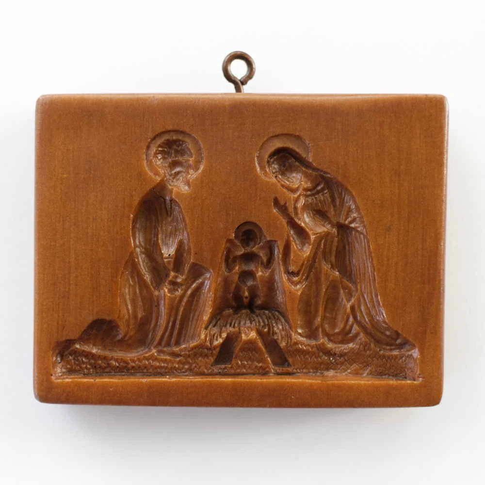 Joseph and Mary Nativity Cookie Mold - House on the Hill