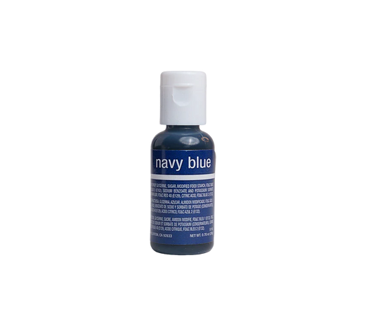 Navy Blue, .7 oz- Chefmaster Liqua-gel Food Coloring