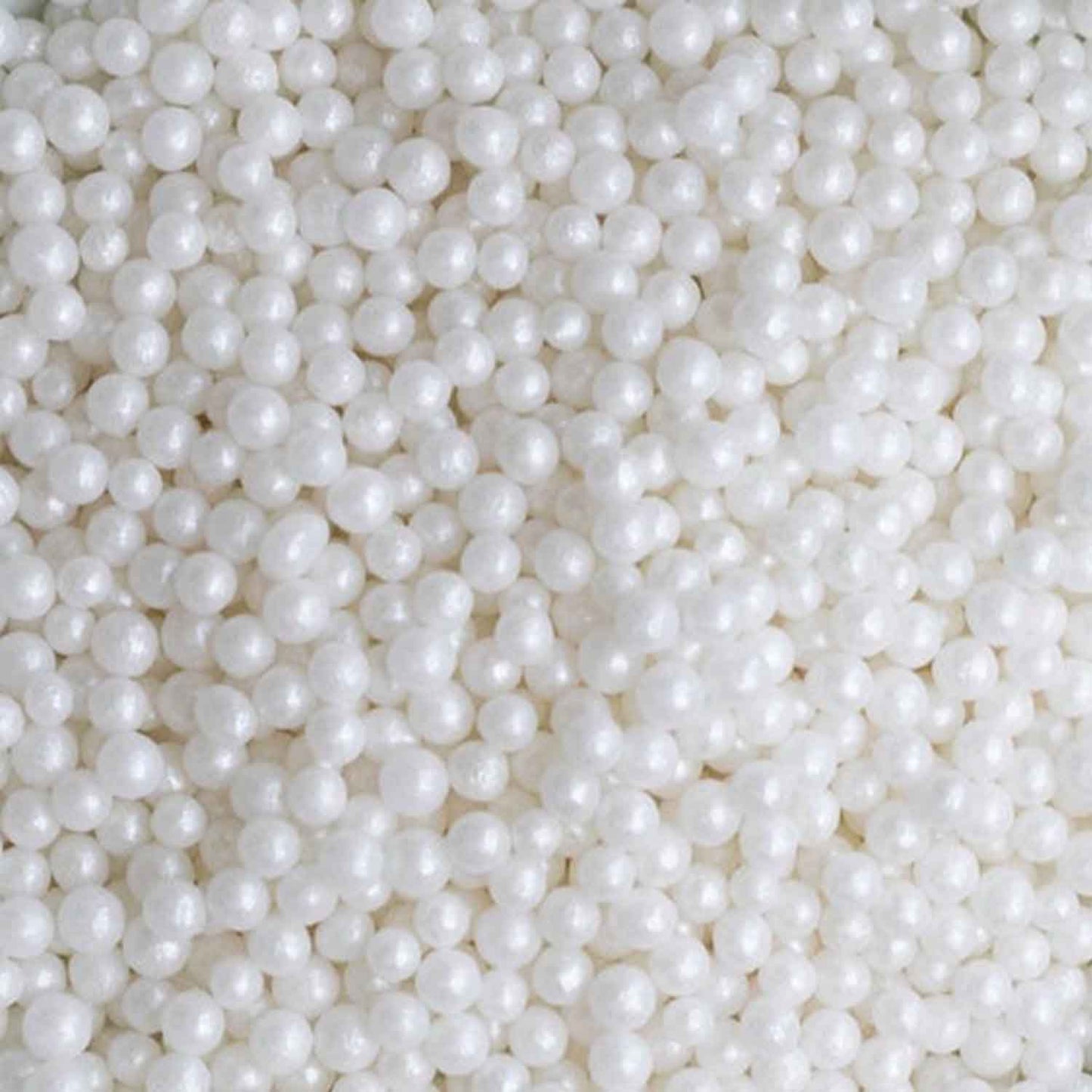 White Sugar Pearls