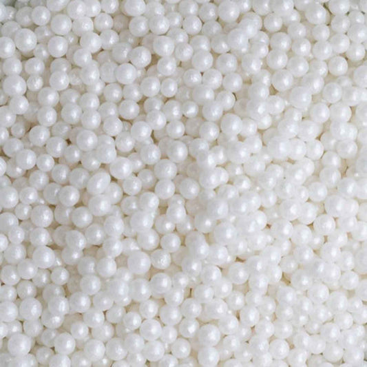 White Sugar Pearls