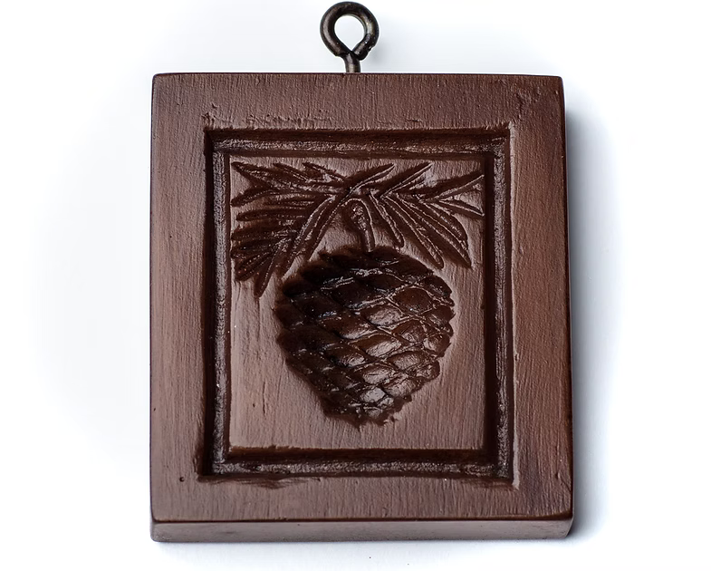 Pinecone Cookie Mold - House on the Hill