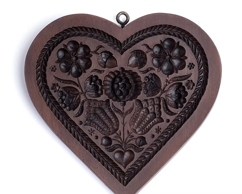 Pomegranate Heart Cookie Mold - House on the Hill