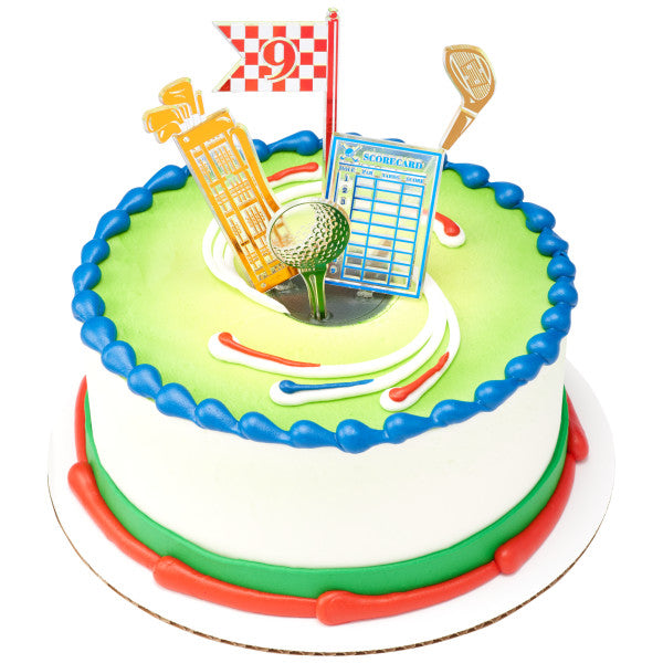 Golf Cake Pic- 5 pieces