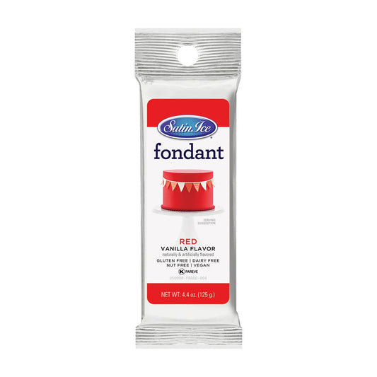 Red Fondant, 4.4 oz- Stain Ice