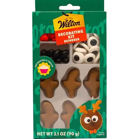 Reindeer Edible Decorating Kit - Wilton