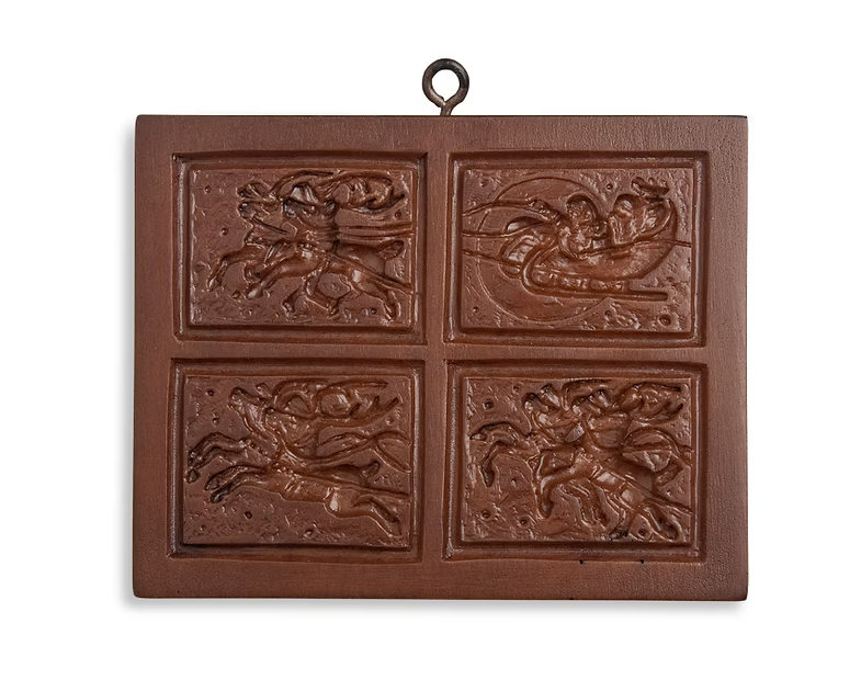 Santa's Dashing Reindeer Cookie Mold - House on the Hill