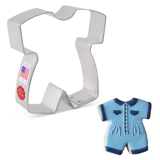 Baby Romper Cookie Cutter, 3.25" - Ann Clark