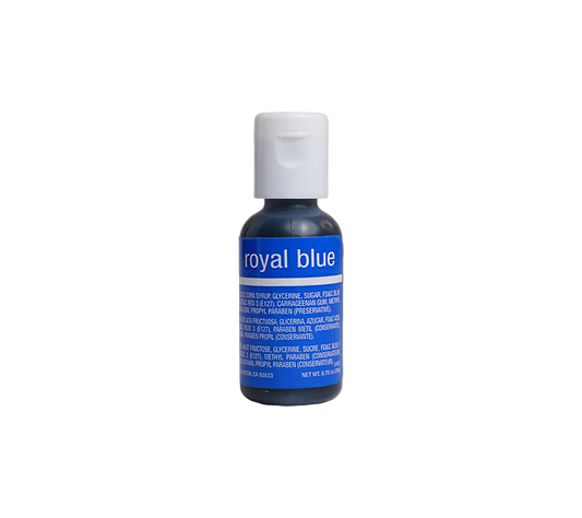 Royal Blue, .7 oz- Chefmaster Liqua-gel Food Coloring