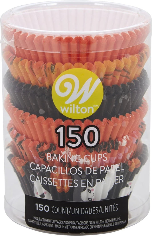 Assorted Halloween Cupcake Liners, 150 count- Wilton