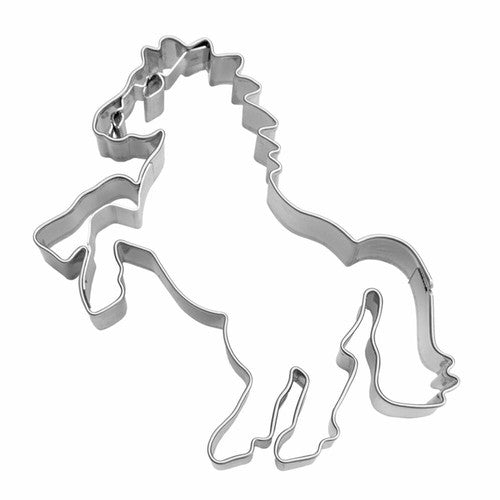 Horse Rearing with embossed eye, 3", Made in Germany