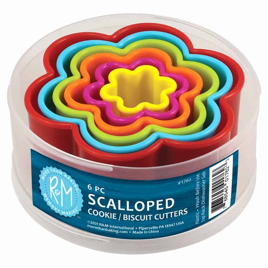 Scallop Biscuit Cutter 6 PC Set - R&M