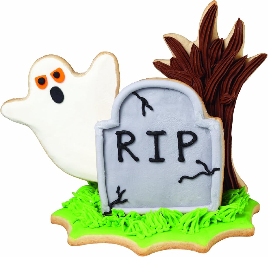 Halloween 4 pc 3D Cookie Cutter Set - Wilton