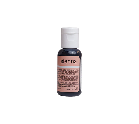 Sienna, .7 oz- Chefmaster Liqua-gel Food Coloring