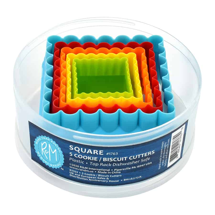 Square Biscuit Cutter 5 PC Set - R&M