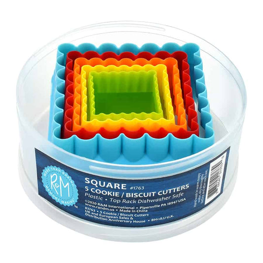 Square Biscuit Cutter 5 PC Set - R&M