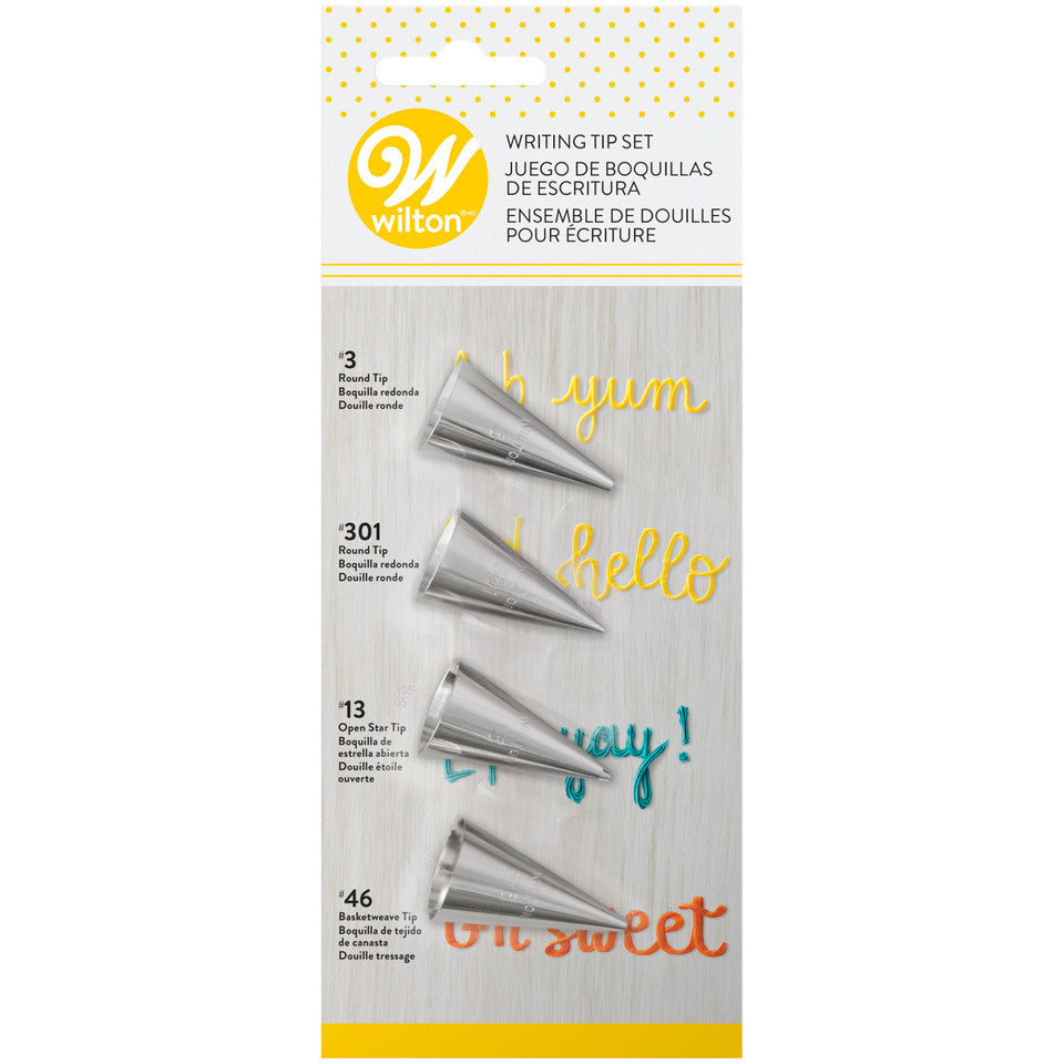 4 Piece Writing Tip Set