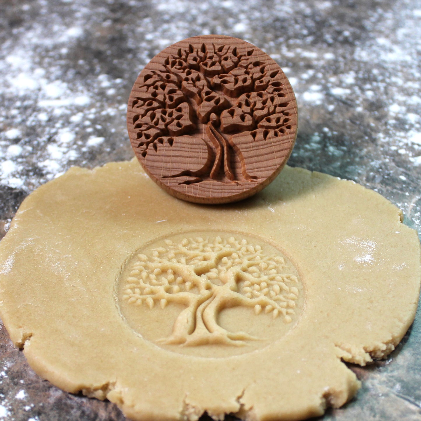 Tree Cookie Stamp - Fun Food Tools