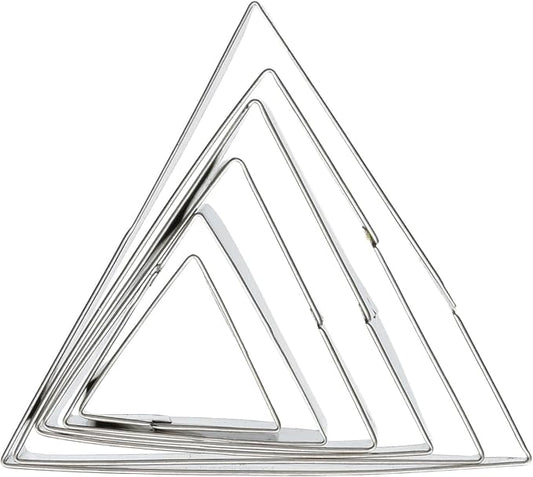 Triangle 6 PC Cookie Cutter Set - Fox Run