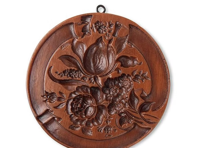 Tulip Bouquet Ribbon Border Cookie Mold - House on the Hill