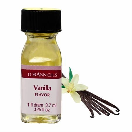 Vanilla Flavor- 1 fl dram, 3.7 ml, .125 fl oz