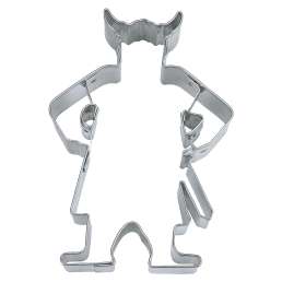 Viking with Embossed Details Cookie Cutter, 3.75"- Stadter