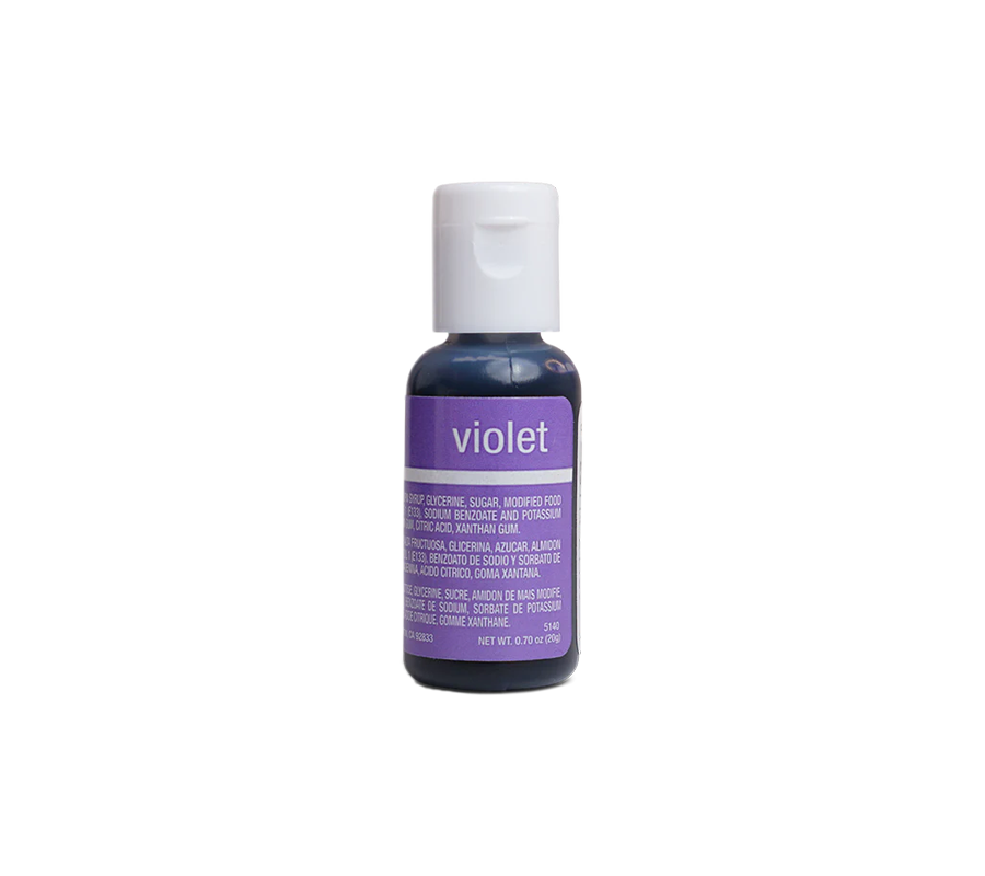 Violet, .7 oz- Chefmaster Liqua-gel food coloring